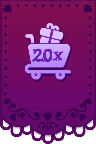 Effectuer 20 achats en magasin