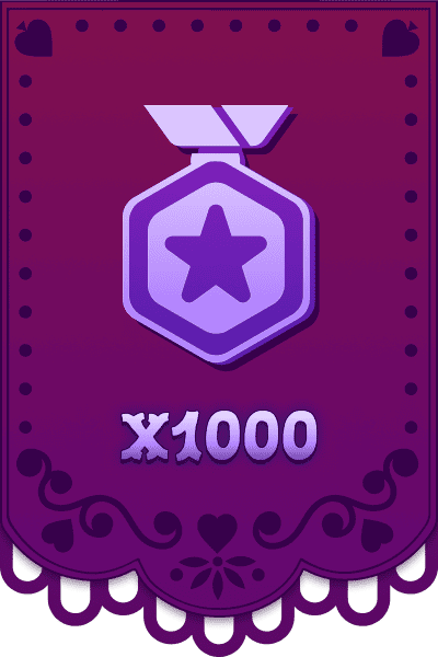 Gagnez avec un multiplicateur de 1000x