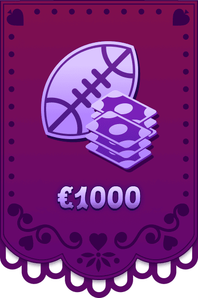 Placez un pari de 1 000&nbsp;€ sur les sports
