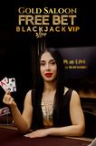 Gold Saloon Free Bet Blackjack VIP